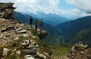 A Punta di Montozzo e Laghetti d'Albiolo dal Rif. Bozzi il 12 ag. 2013  - FOTOGALLERY